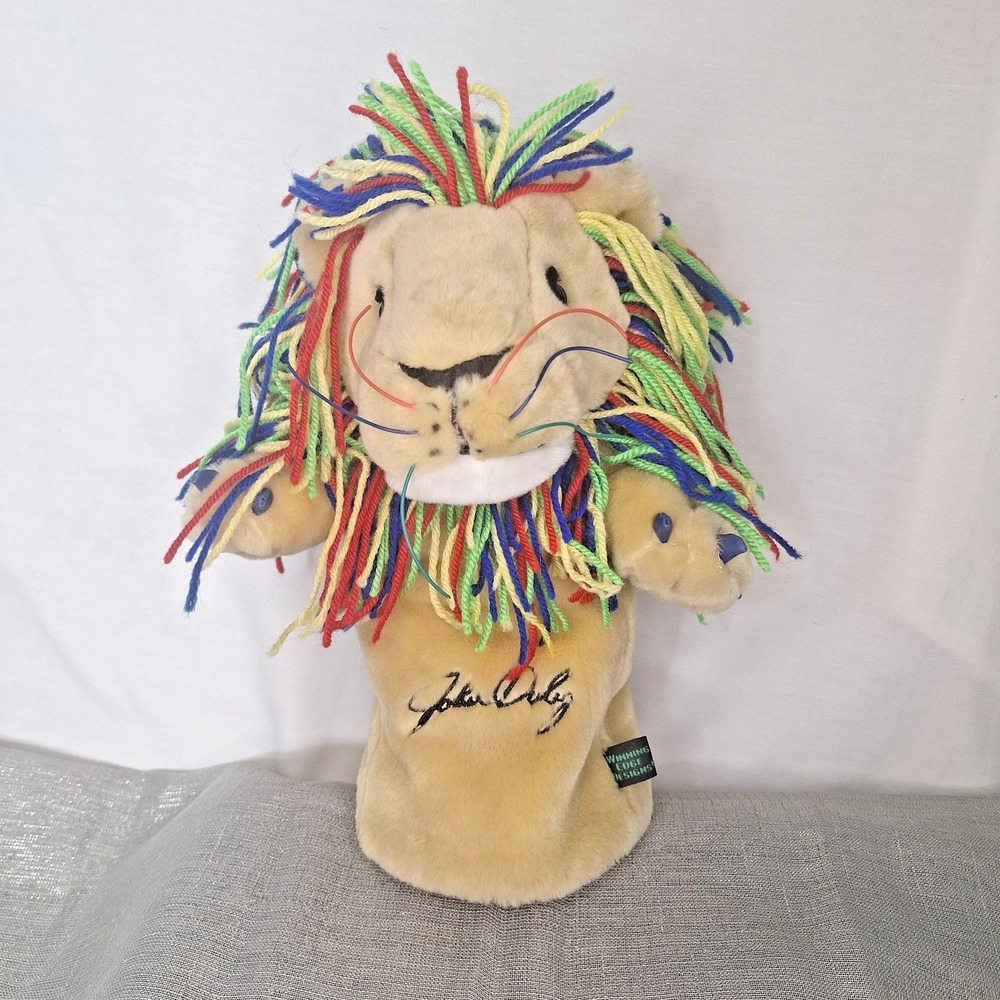 John Daly Winning Edge Designs Plush Lion Golf Club Head Cover 460 CC Drivers
